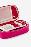 Hybrid Pencil Case, POSIE SAFFIANO - example image 2