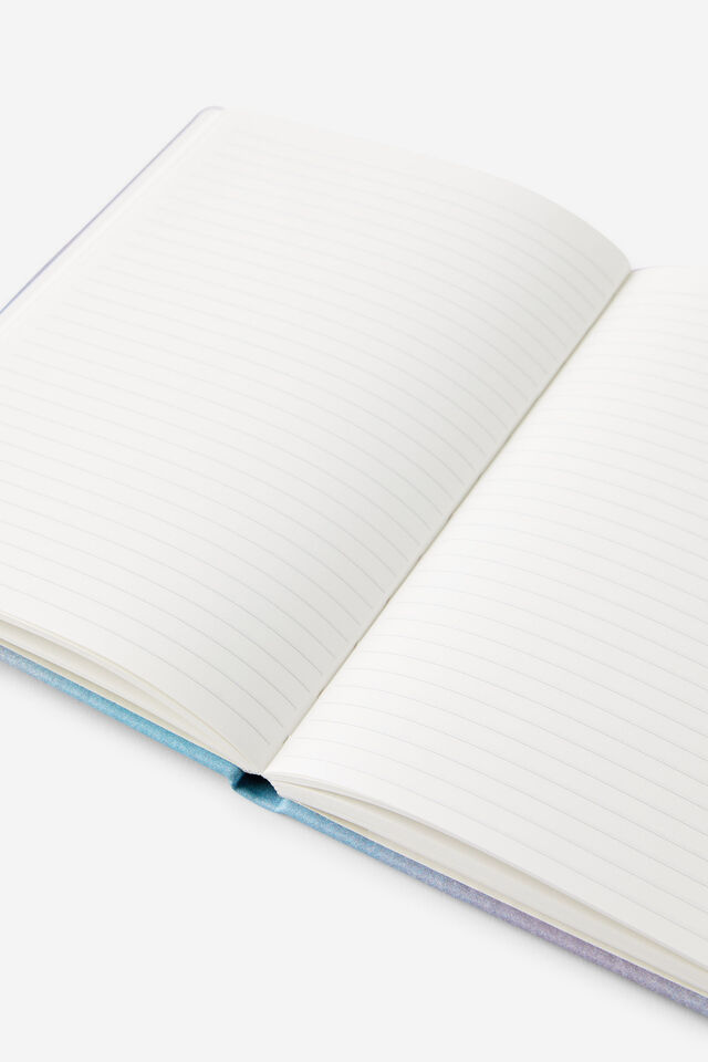 Personalised Metro A5 Hard Lined Notebook, DIFFUSION SILVER LILAC