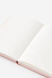 Metro A5 Hard Dot Notebook, Ditsy Pansy Pink Clay - alternate image 3