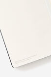 Metro A5 Hard Plain Notebook, Black - alternate image 4
