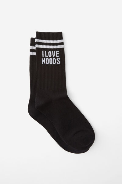 Socks, I LOVE NOODS (M/L)