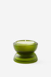 Mini Stackers Glass Tea Light Candle, HIDDEN FOREST GREEN SMOOTH - alternate image 2