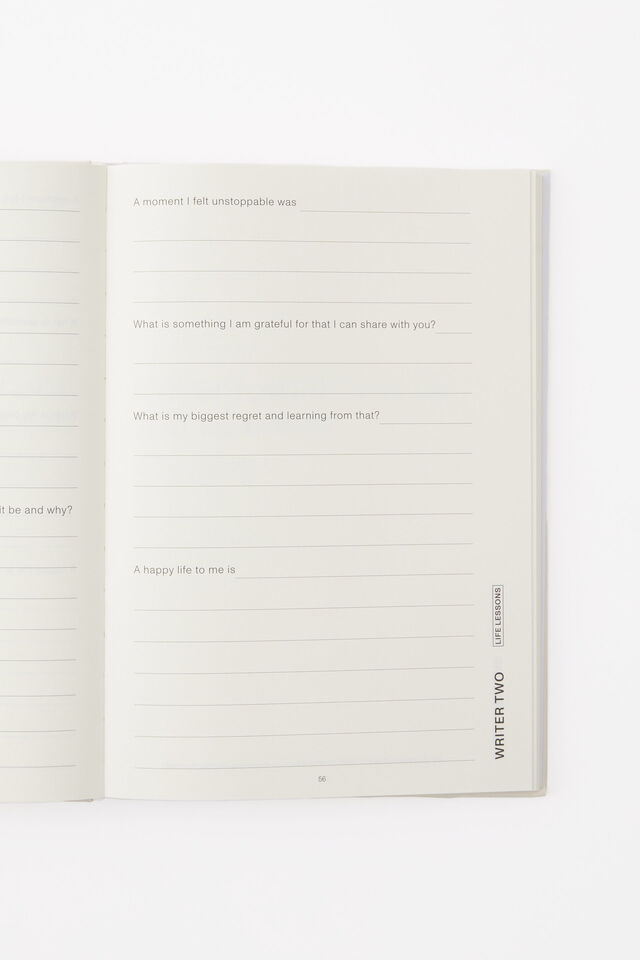 B5 Activity Journal, OUR STORY MEMENTO JOURNAL