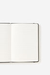 Metro B6 Hard Lined Notebook, Black - alternate image 2
