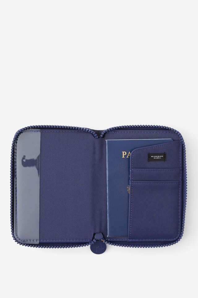 Traveller Passport Holder, BOKEH/MIDNIGHT
