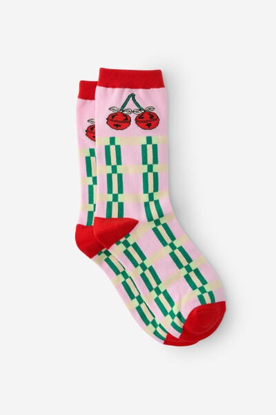 Christmas Novelty Socks, JINGLE ME SILLY (S/M)