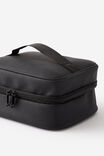 3 Fold Hanging Cos Case Pu, BLACK - example image 2