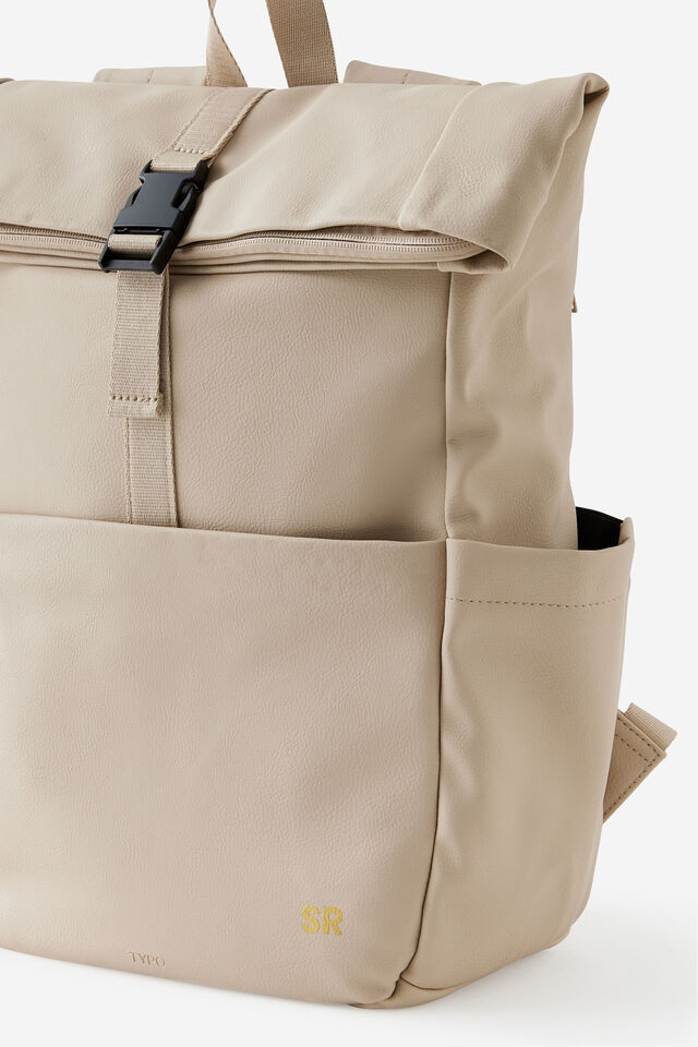 Personalised Pro Backpack, CHAI LATTE