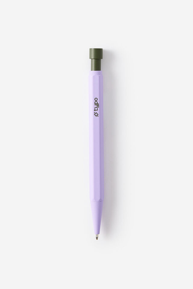Facet-Nating Ballpoint Pen, ORCHID OLIVE