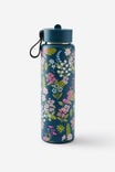 On The Move 500Ml Sipper Top, WILDER FLORAL SPACED/NORTH SEA - alternate image 2