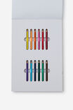 A4 Colouring Pad, COLOURED TRINKETS - example image 3