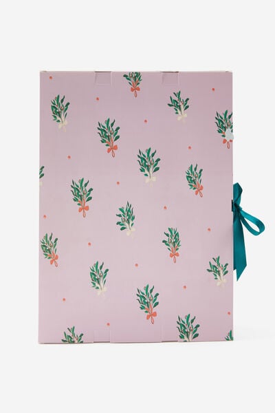 Stationery Advent Calendar, MISTLETOE