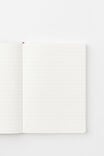 B6 Soft Cover Lined Notebook, CABERNET - alternate image 2