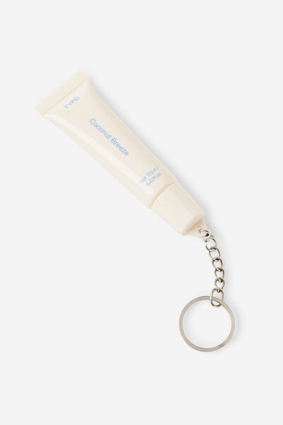 Lip Balm Keyring, COCONUT BREEZE