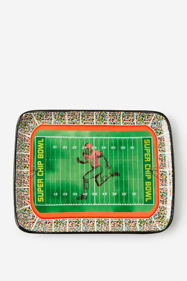 Chip & Dip With Shot Glasses, FOOTBALL FIELD