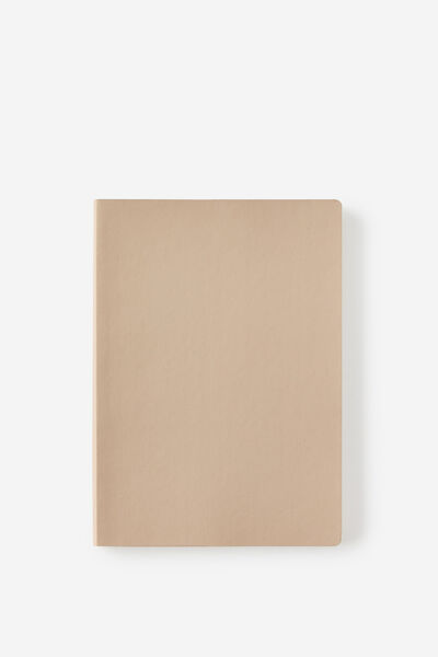 Metro B6 Soft Lined Notebook, Chai
