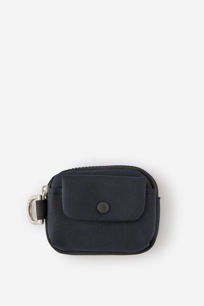 Mode Zip Wallet, BLACK