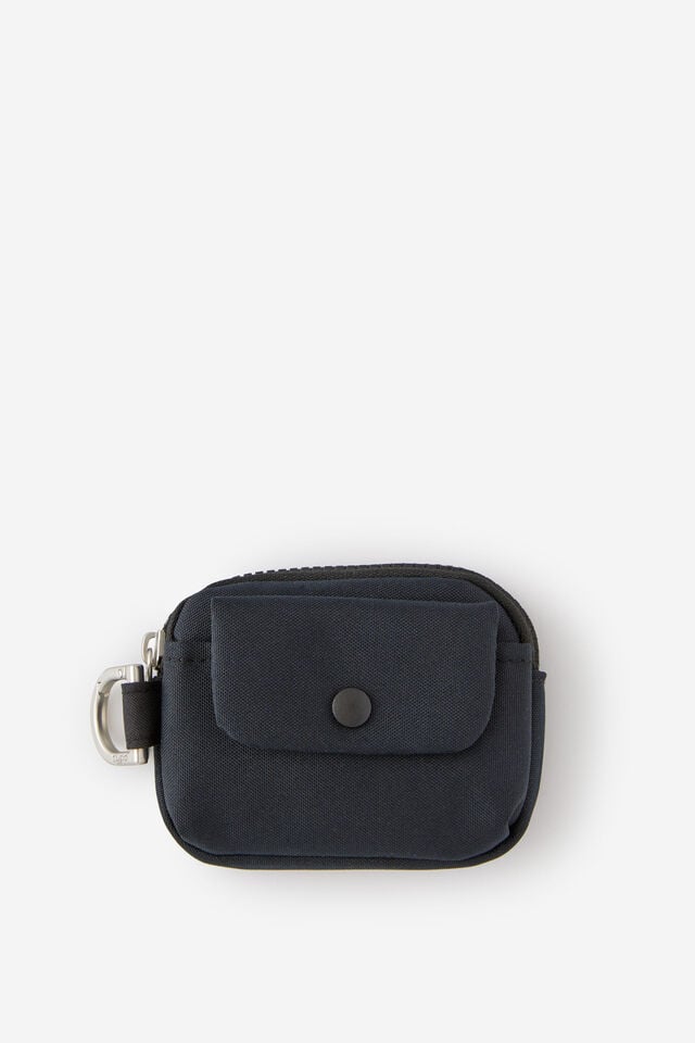 Mode Zip Wallet, BLACK