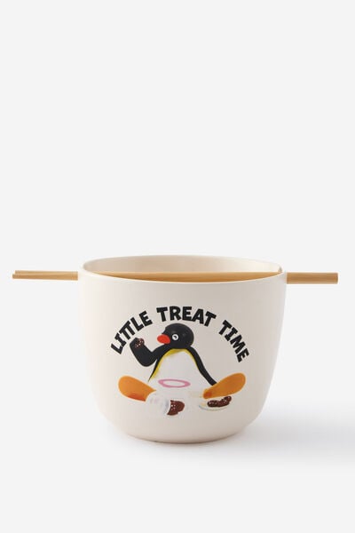 Collab X Feed Me Bowl, LCN MAT PINGU LITTLE TREAT
