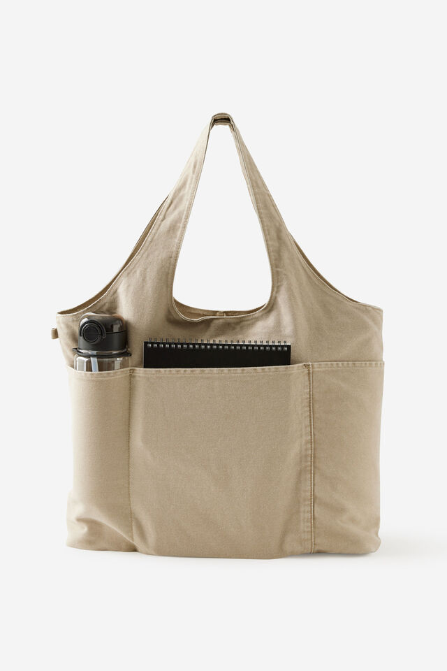 Personalised Loft Wellness Tote, CHAI LATTE
