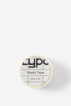 Washi Tape 15Mm, WHITE - example image 2