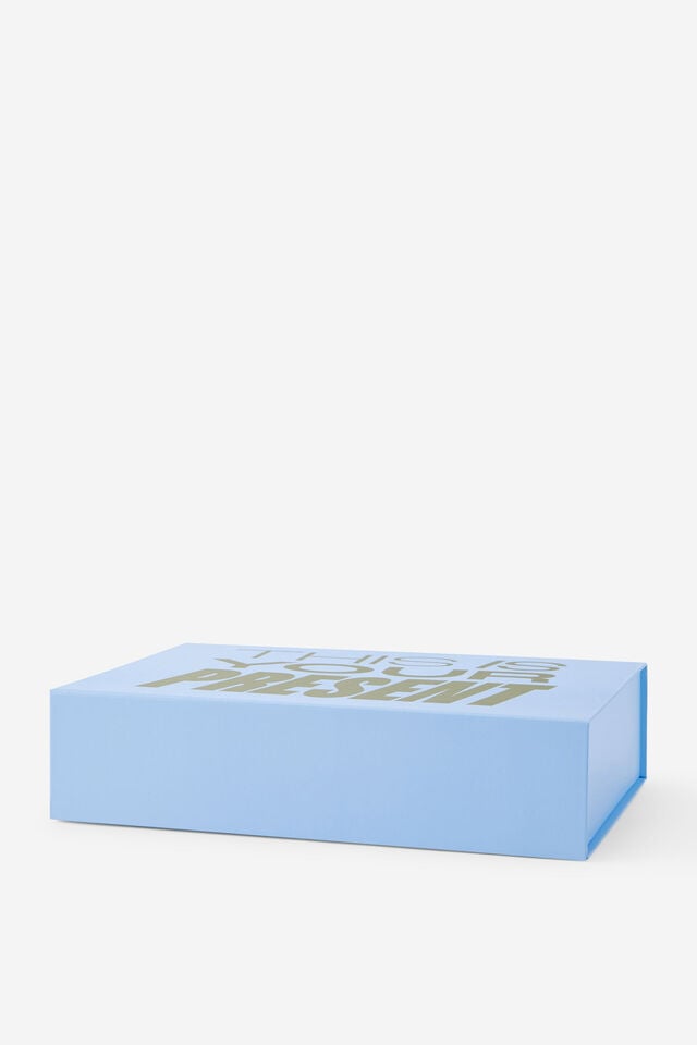 Medium Magnetic Flat Pack Box, BLUE SKIES THIS IS YOUR GIFT