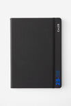 2025 26 A4 Personalised Weekly Buffalo Diary, BLACK - alternate image 1