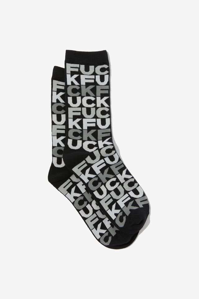 Socks, F REPEAT BLACK VT!!