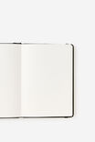 Metro B6 Hard Plain Notebook, Black - alternate image 2
