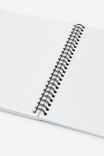 A5 Spiralbound Notebook, MINI STAMPS - example image 3