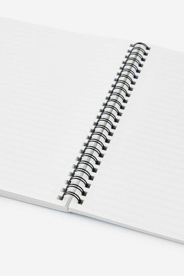 A5 Spiralbound Notebook, MINI STAMPS