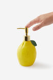 Shaped Soap Dispenser, LEMON - alternate image 2