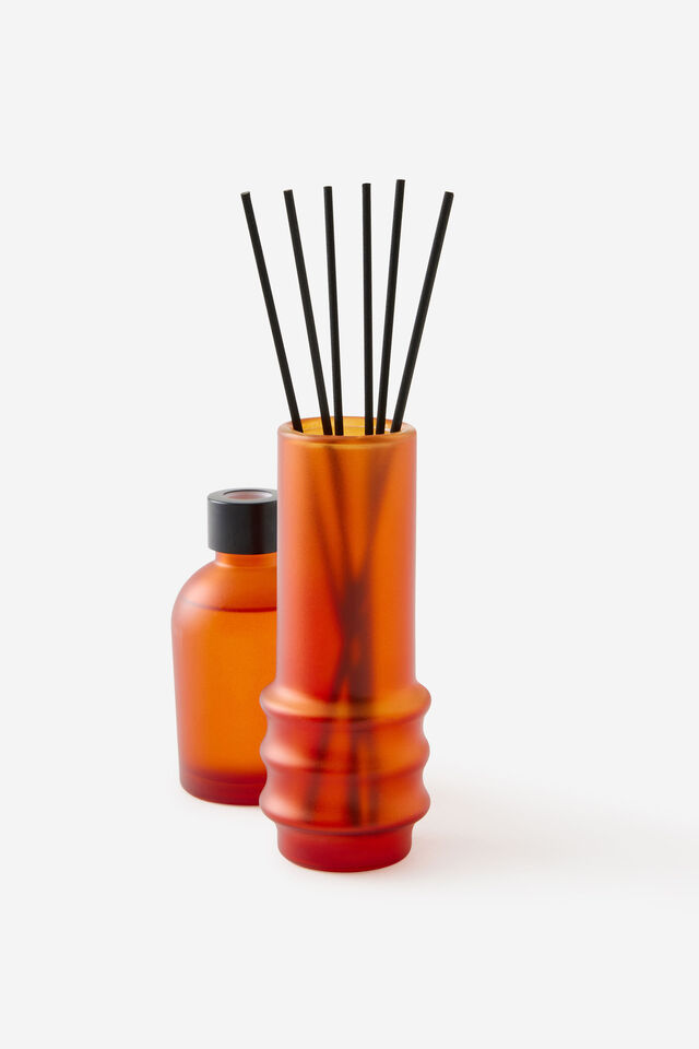 Frosted Reed Diffuser Set, JOY RISING ORANGE