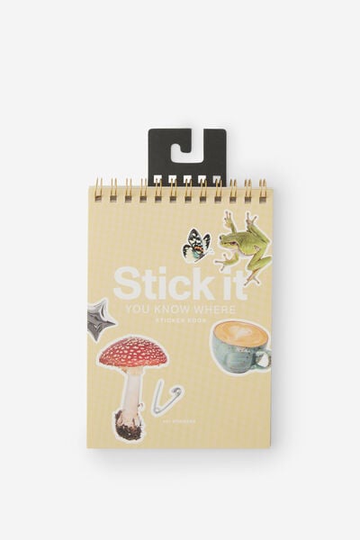 Stick It Sticker Book, TRINKETS