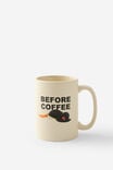 Daily Dose Mug, LCN MAT PINGU BEFORE/AFTER COFFEE - alternate image 2
