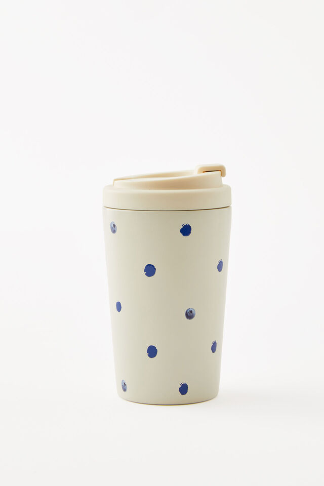 Metal Commuter Cup, BLUEBERRY POLKA