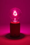 Shaped Filament Bulb Lamp, STRAWBERRY MILK CAT - example image 2