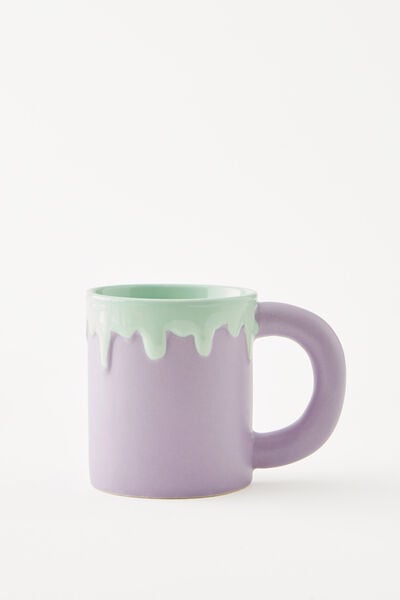 Drip Mug, PURPLE MINT