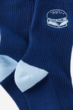 Mid Crew Socks, DEEP SPACE BURGER - alternate image 3
