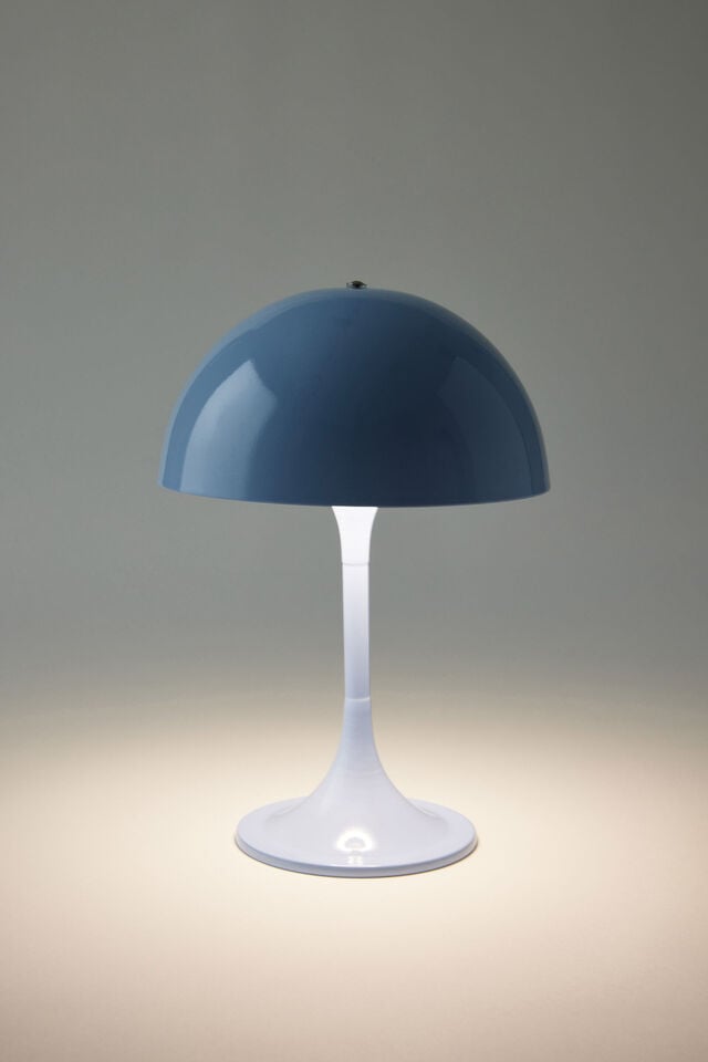 Solid Mushroom Lamp, BLUE SKIES