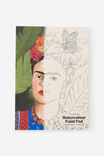 Lcn Large Watercolour Paint Pad, LCN FRK FRIDA KAHLO - alternate image 1