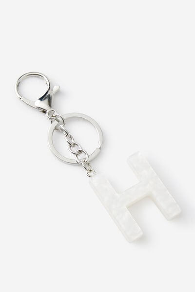 Alpha Keyrings, H / MOTHER OF PEARL