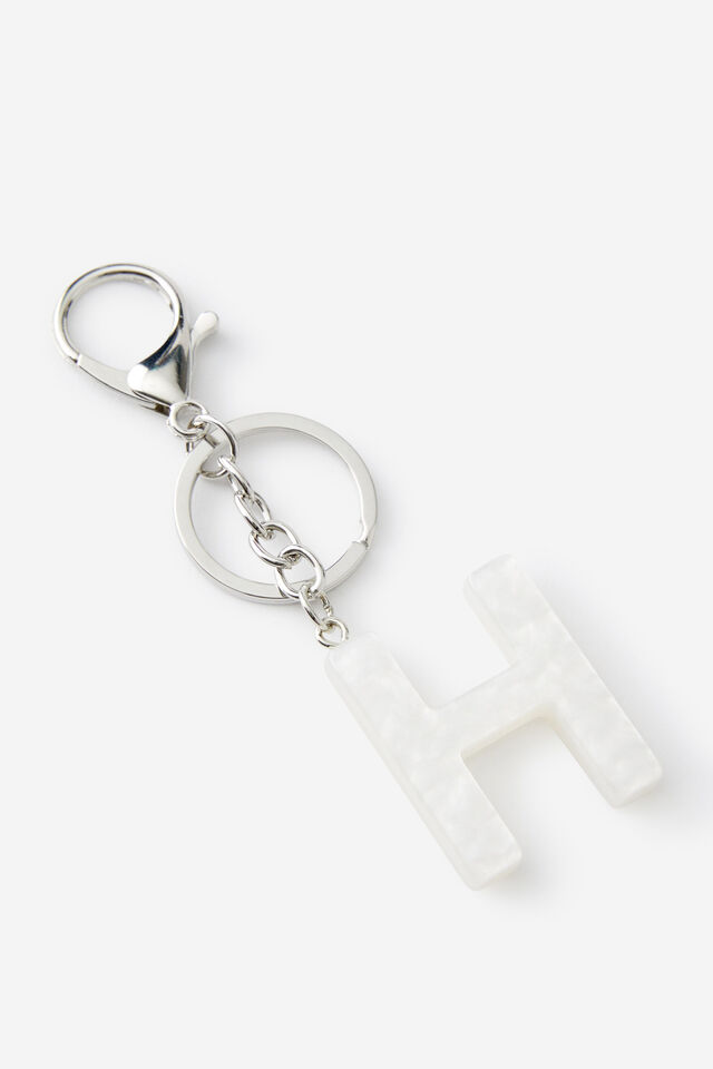 Alpha Keyrings, H / MOTHER OF PEARL
