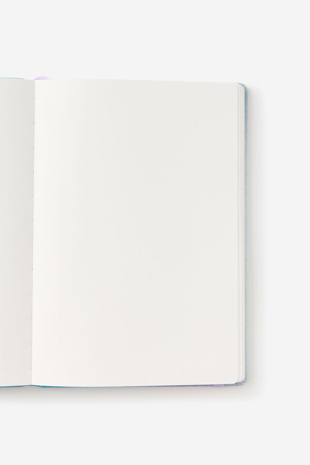 Metro A5 Hard Plain Notebook, DIFFUSION SILVER LILAC