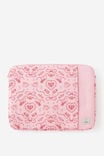 Campus 16 Inch Laptop Case, VINTAGE LACE / STRAWBERRY MILK - alternate image 1