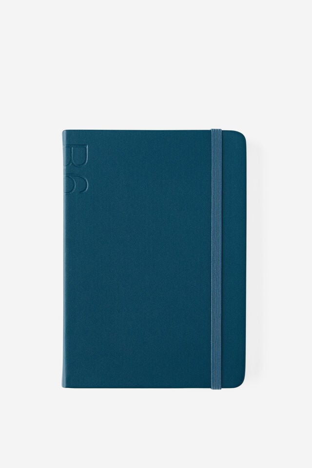 B6 Hard Cover Lined Notebook, NORTH SEA