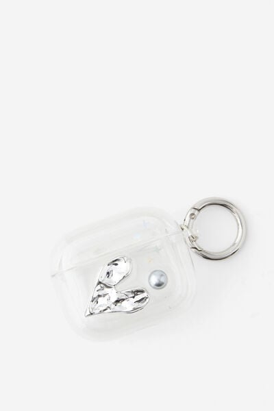 Trinket Earbud Case Gen 3, CHROME HEART / PEARL