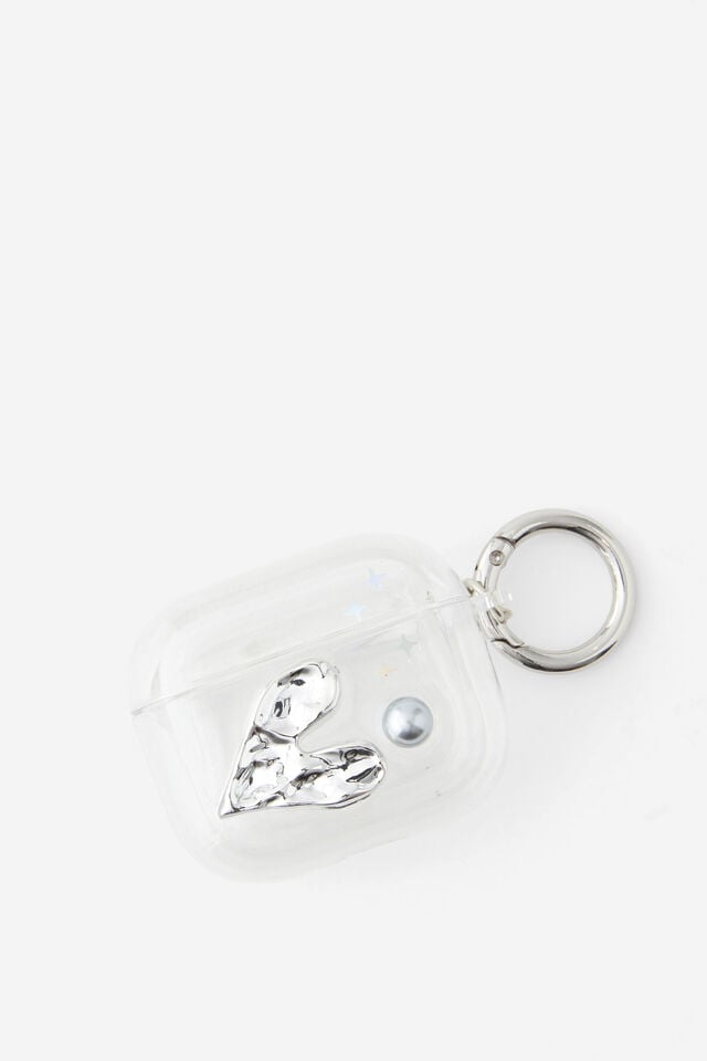 Trinket Earbud Case Gen 3, CHROME HEART / PEARL