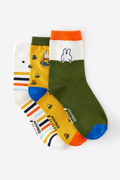 Collectors 3 Pack Of Socks, LCN MIF MIFFY