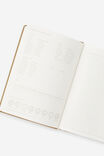 Personalised 2026 A5 Daily Hard Metro Diary, Chai - alternate image 4